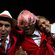 El waterpolista español Iván Pérez, con peluca rosa durante la inauguración de los Juegos Olímpicos