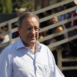 Florentino Pérez en la pretemporada del Real Madrid en Los Ángeles