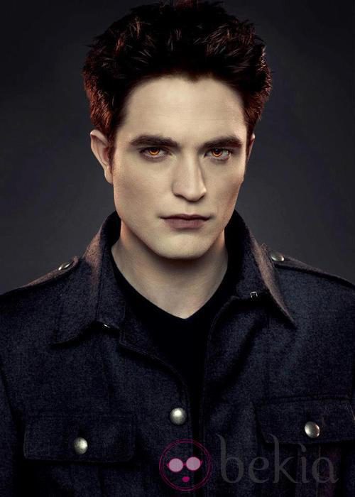 Robert Pattinson en un poster promocional de 'Amanecer.Parte 2'