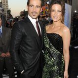 Colin Farrell y Kate Beckinsale en el estreno de 'Desafío total' en Los Angeles