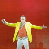 Miguel Bosé ofrece un concierto dentro del Festival Starlite de Marbella 2012