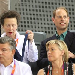 La Princesa Ana y el Príncipe Eduardo de Inglaterra en Londres 2012