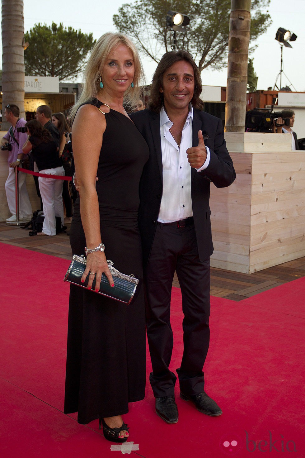 Antonio Carmona y Mariola Orellana en la gala Starlite 2012
