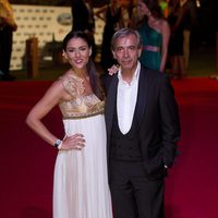 Imanol Arias e Irene Meritxell en la gala Starlite 2012