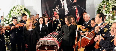 Chavela Vargas de cuerpo presente en el homenaje que recibió en México