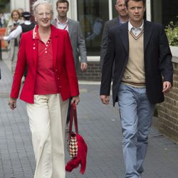 La Reina Margarita y Federico de Dinamarca en Londres 2012