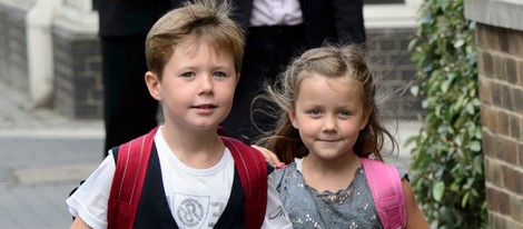 Los Príncipes Christian e Isabel de Dinamarca en Londres 2012