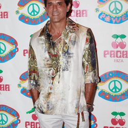 Jesús Cabanas en la fiesta Flower Power de Ibiza 2012