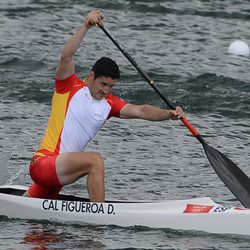 David Cal compitiendo en los Juegos Olímpicos de Londres 2012