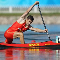 David Cal compitiendo en los Juegos Olímpicos de Pekín 2008