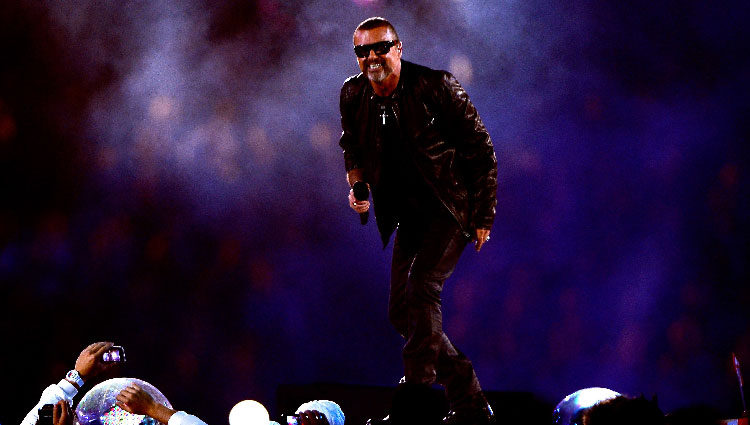 George Michael interpretó 'Freedom' en la gala de clausura de los Juegos Olímpicos