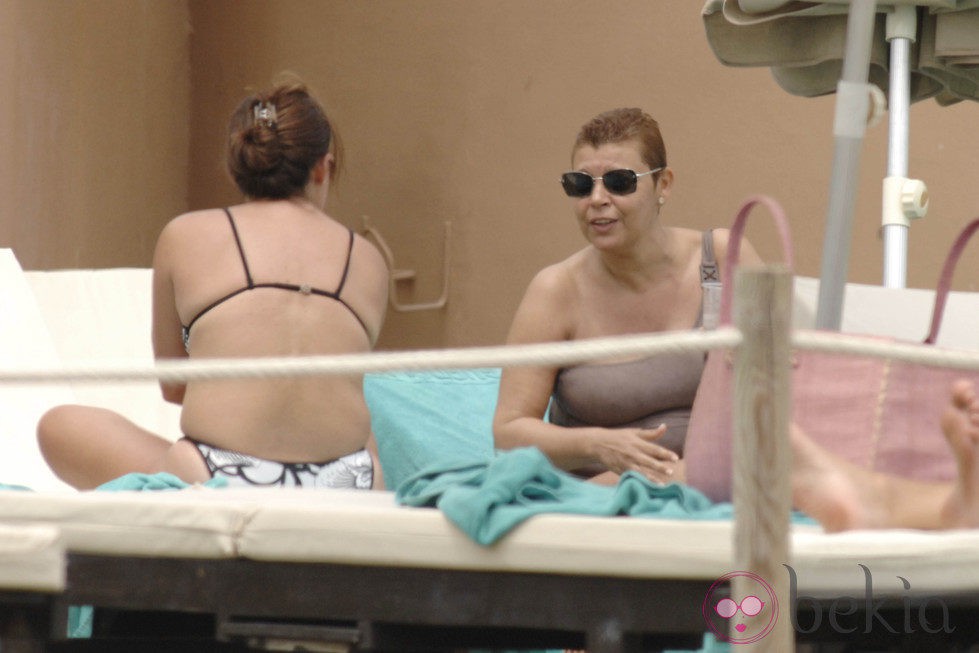 Terelu Campos se relaja durante sus vacaciones en Marbella