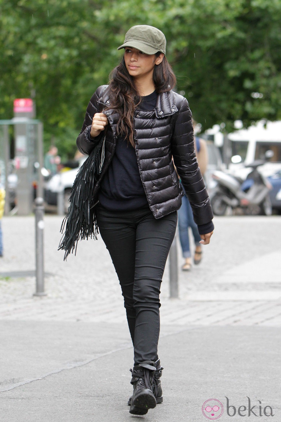Camila Alves paseando por Berlín tras anunciar su tercer embarazo