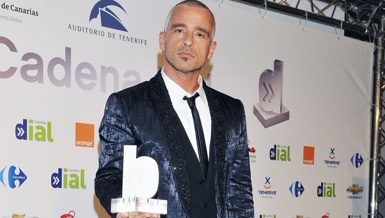 Eros Ramazzotti en los premios de Cadena Dial en el 2010