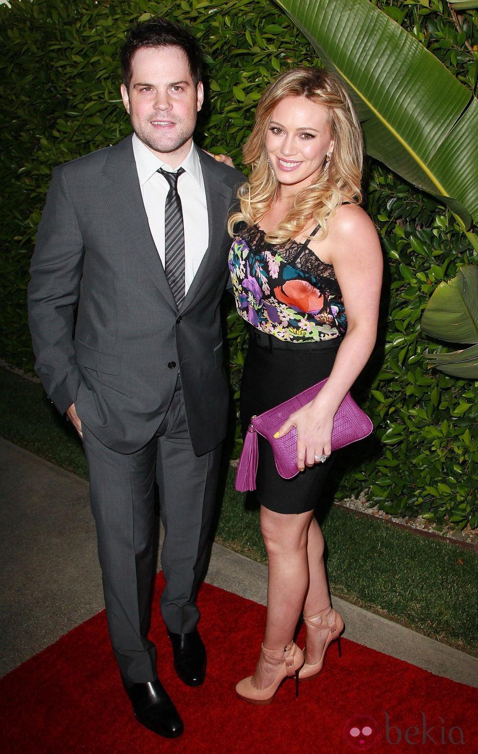 Hilary Duff y su marido Mike Comrie