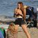 Lindsay Lohan con su madre Dina en las playas de Malibú