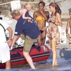 Boris Becker de vacaciones con su familia en Formentera