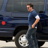 Robert Downey Jr. en el rodaje de 'Iron Man 3'
