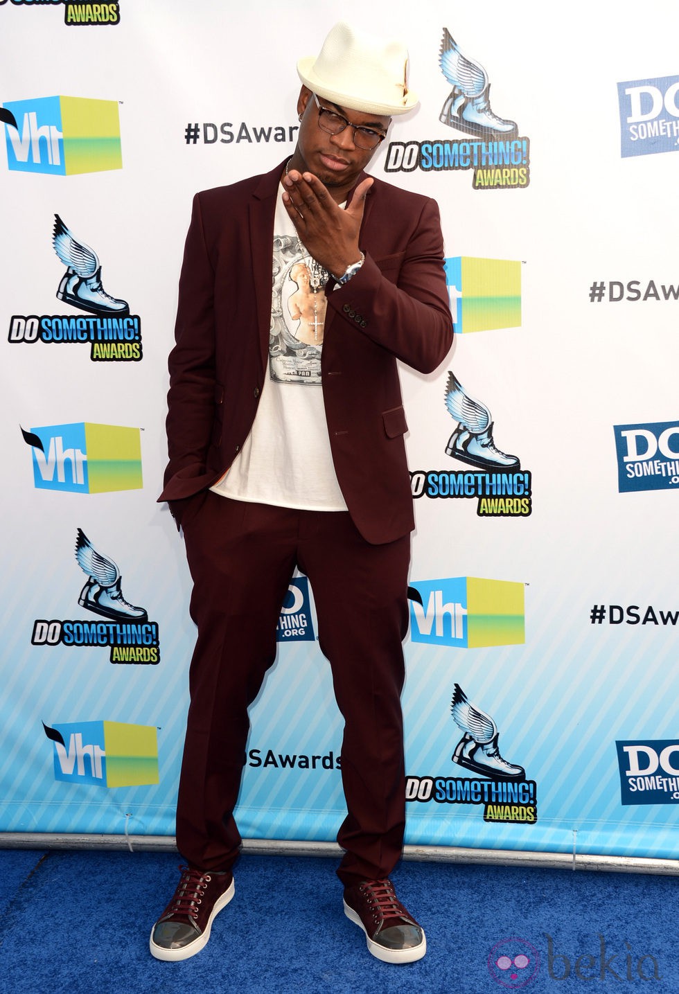 Ne-Yo en la entrega de los premios Do Something 2012
