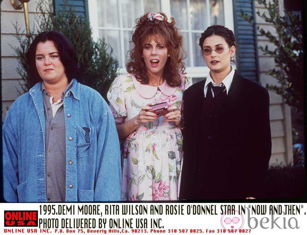 Rosie O'Donnell, Rita Wilson y Demi Moore en 'Now and Then'