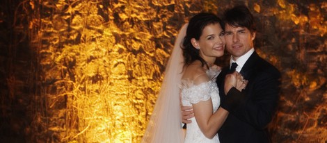 Boda de Tom Cruise y Katie Holmes en el Castello Odescalchi en el 2006