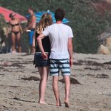 Emma Stone y Andrew Garfield en Malibu