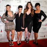 Kourtney, Kim y Khloe Kardashian y Kris Jenner en Las Vegas