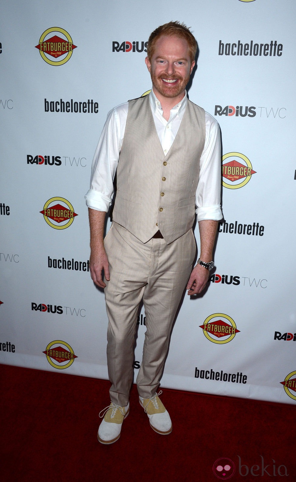 Jesse Tyler Ferguson en el estreno de 'Bachelorette' en Los Angeles