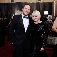 Anna Faris y su marido Chris Pratt en Hollywood