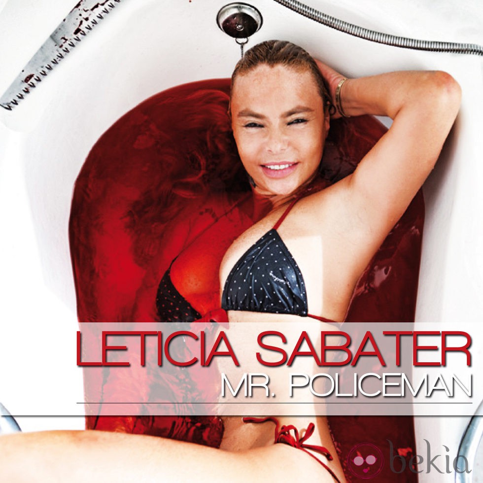 Portada de 'Mr.Policeman', el nuevo single de Leticia Sabater