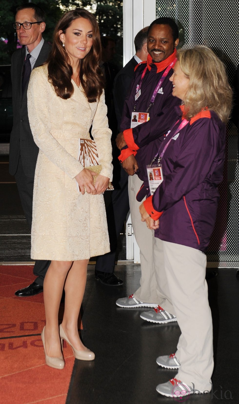 Kate Middleton en la ceremonia de apertura de los Juegos Paralímpicos de Londres 2012