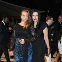 Samantha Morton y Marina Abramovic en la apertura de la Mostra de Venecia 2012