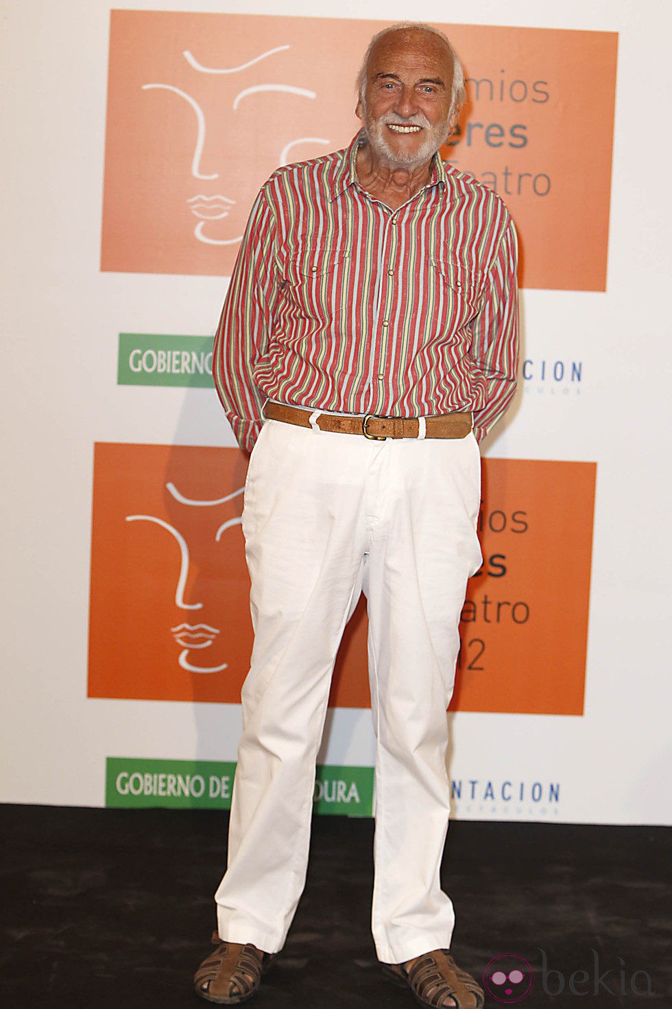 Héctor Alterio en los Premios Ceres 2012