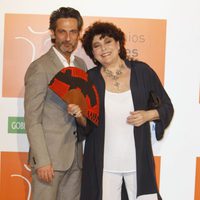 Ernesto Alterio y Charo López en los Premios Ceres 2012