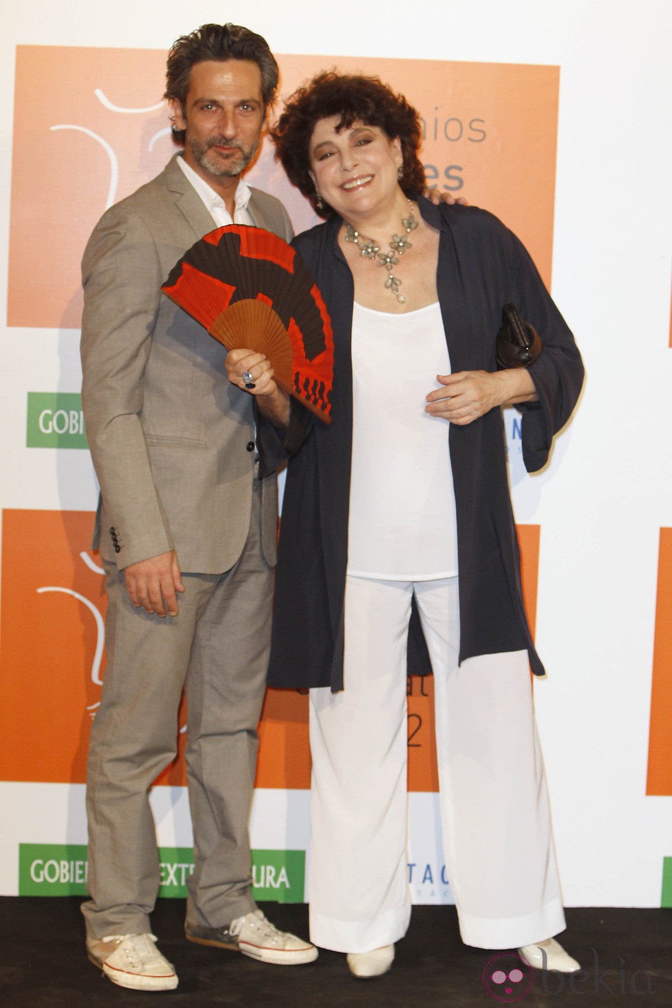 Ernesto Alterio y Charo López en los Premios Ceres 2012