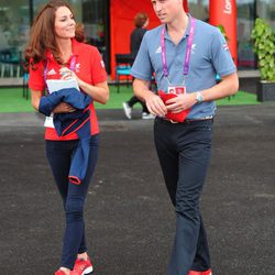 Los Duques de Cambridge en los Juegos Paralímpicos de Londres 2012
