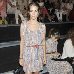 Silvia Alonso en el front row de Sita Mur en la Fashion Week Madrid
