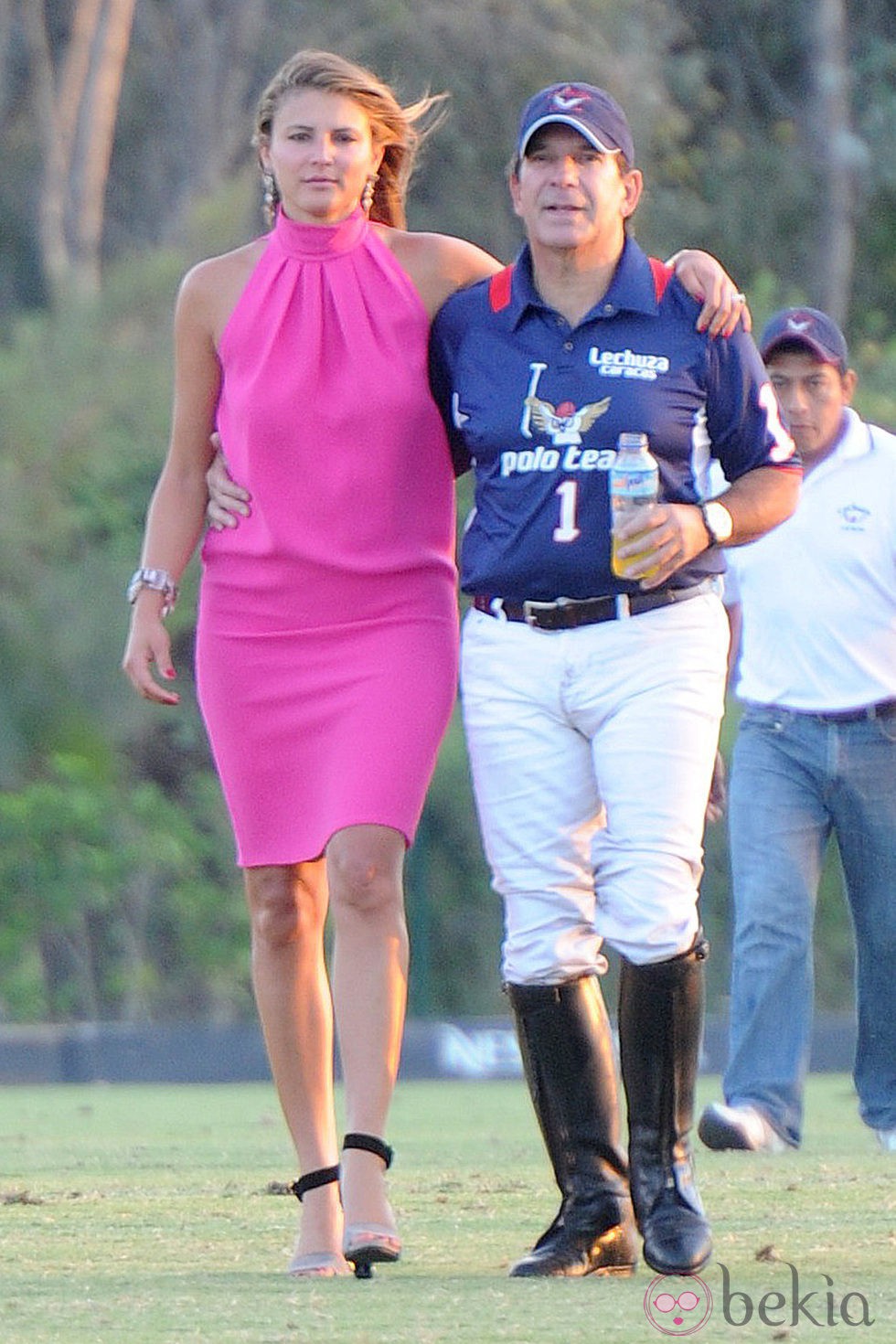 Víctor Vargas y Beatriz Hernández en el Torneo Internacional de Polo de Sotogrande