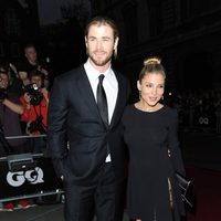 Chris Hemsworth y Elsa Pataky en los Premios GQ Hombres del Año 2012 en Londres