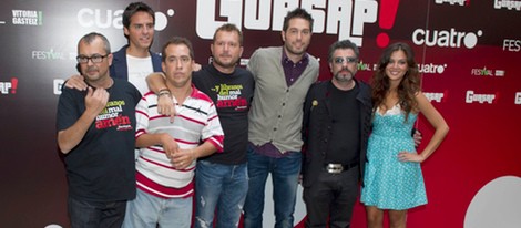 El Langui, Dani Martínez, Agustín Jiménez y Marta Márquez presentan 'Guasap!' en el FesTVal de Vitoria 2012