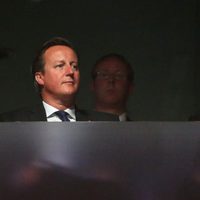 David Cameron y Nick Clegg en la clausura de los Juegos Paralímpicos de Londres 2012