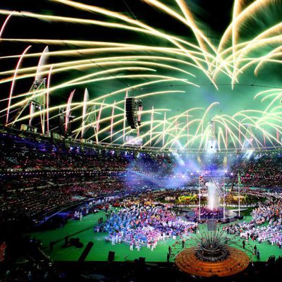 Ceremonia de clausura de los Juegos Paralímpicos de Londres 2012