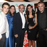 Ricardo Gómez, Irene Meritxell, Imanol Arias, Ana Pastor y Antonio García Ferreras en el FesTVal 2012