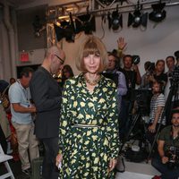 Anna Wintour en el front row de la Semana de la Moda de Nueva York