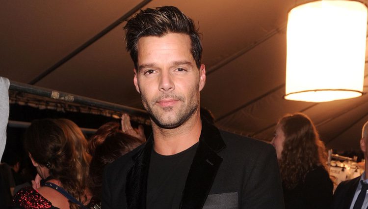 Ricky Martin en el front row de la Semana de la Moda de Nueva York