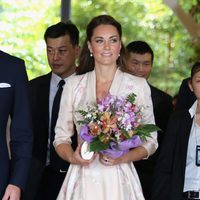 Kate Middleton en el Jardín Botánico de Singapur