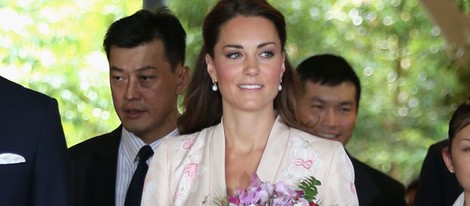 Kate Middleton en el Jardín Botánico de Singapur