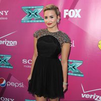 Demi Lovato en el estreno de la nueva temporada de 'X Factor'