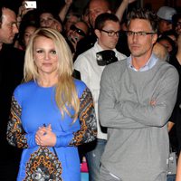 Britney Spears y Jason Trawick en el estreno de la nueva temporada de 'X Factor'