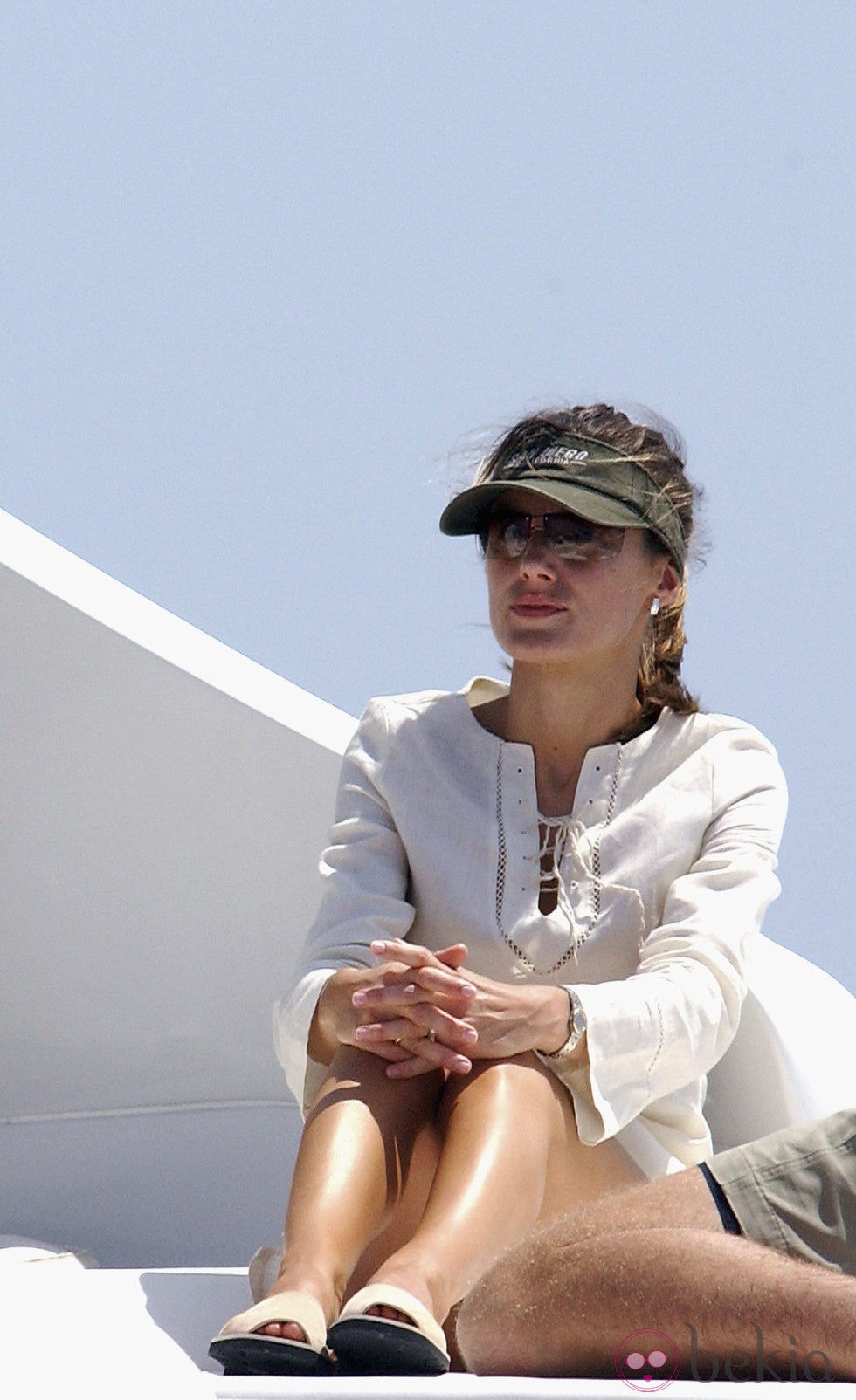 La Princesa Letizia en su primer verano en Mallorca con la Familia Real